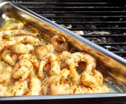 Thüros Edelstahl Eckpfannen / Grillschalen Mit Griff 5 Thüros Edelstahl Eckpfannen / Grillschalen Mit Griff -Napoleon Verkaufsgeschäft 1000001833 thueros pfanne