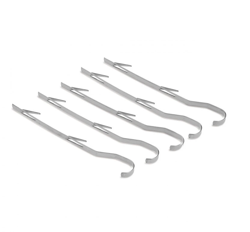 Thüros Räucherhaken Edelstahl 23 Cm, 5 Stück 1 Thüros Räucherhaken Edelstahl 23 Cm, 5 Stück
