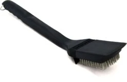 Broil King Holz Grillbürste 47cm Mit Edelstahlborsten + Spritzschutz -Napoleon Verkaufsgeschäft 17025 Broil King Holz Grillbuerste 65225 4