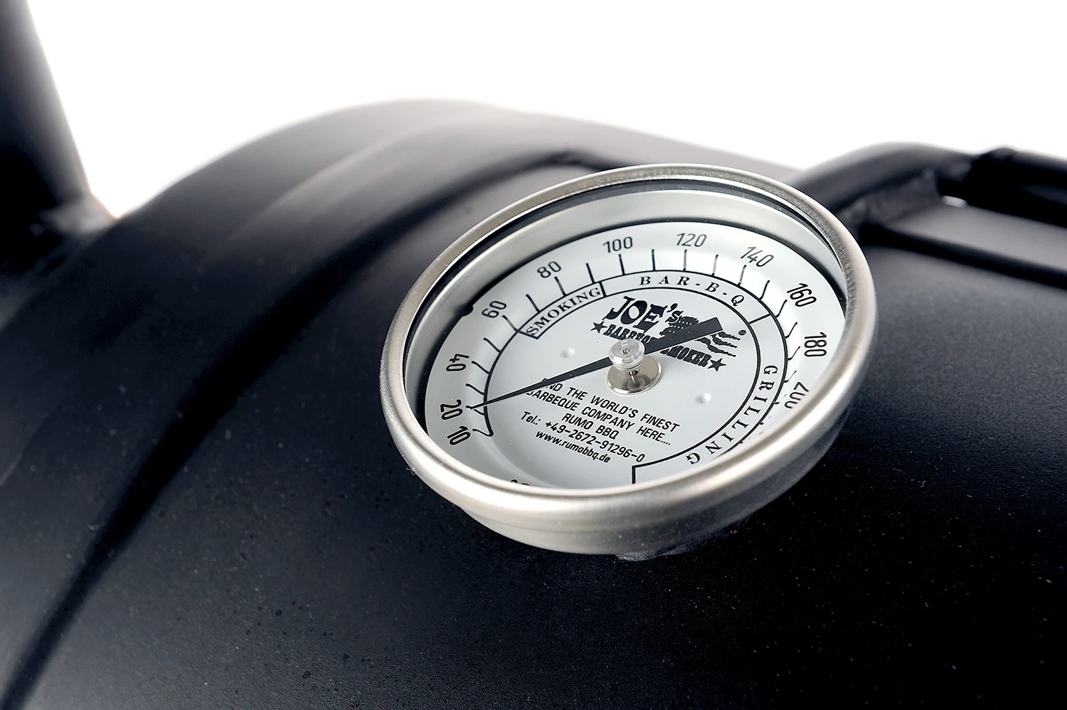 JOE´s Barbeque JOE´s 3" Edelstahl Thermometer 2 JOE´s Barbeque JOE´s 3" Edelstahl Thermometer – Bild 2