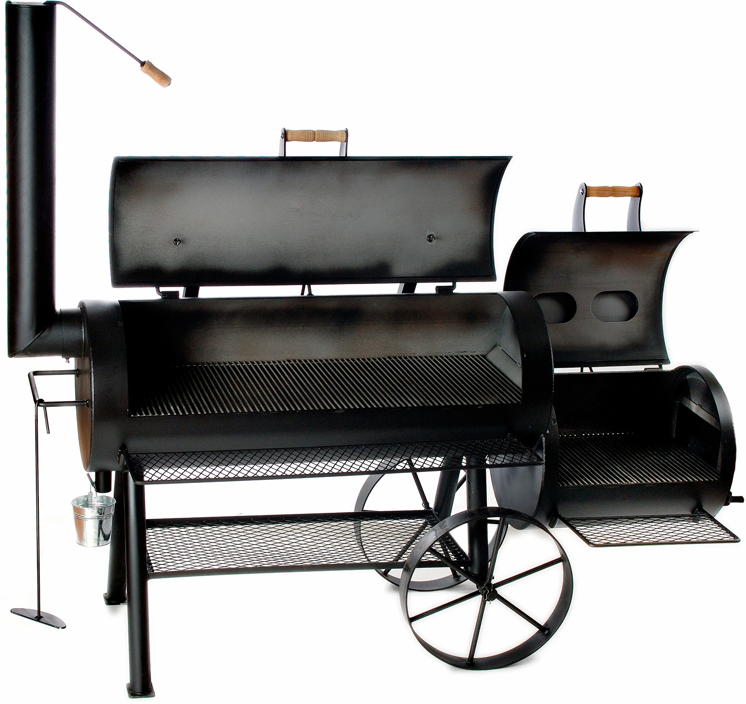 JOE´s Barbeque Smoker JOE´s 20" Championship Longhorn, Lange Version Mit Kontergewicht 1 JOE´s Barbeque Smoker JOE´s 20" Championship Longhorn, Lange Version Mit Kontergewicht