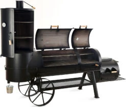 JOE´s Barbeque Smoker JOE´s 24" Extended Catering Smoker, Mit Senkrechter Räucherkammer Und Kontergewichten