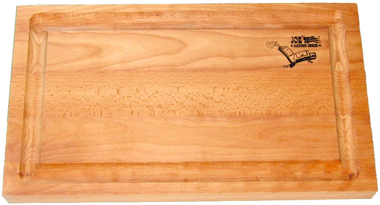 JOE´s Barbeque Holz - Schneidbrett Mit Logo 1 JOE´s Barbeque Holz - Schneidbrett Mit Logo