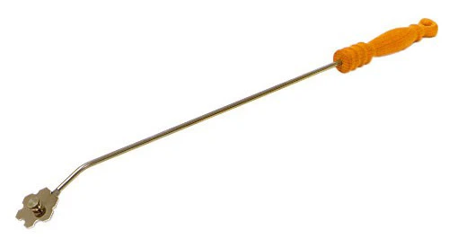 Thüros Grillschaber Edelstahl Mit Holzgriff, 36 Cm 1 Thüros Grillschaber Edelstahl Mit Holzgriff, 36 Cm