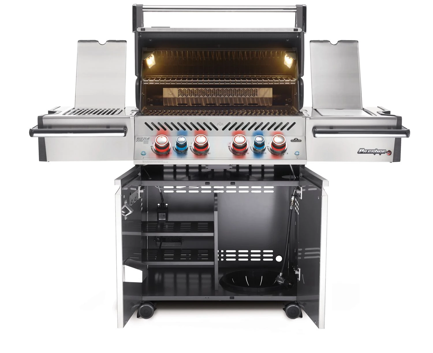 Napoleon Prestige Pro 500-3 Edelstahl Gasgrill Inkl. Drehspieß - Modell 2023 - SMART Deal Inkl. Grillfürst Grill Control 4 Napoleon Prestige Pro 500-3 Edelstahl Gasgrill Inkl. Drehspieß - Modell 2023 - SMART Deal Inkl. Grillfürst Grill Control – Bild 4