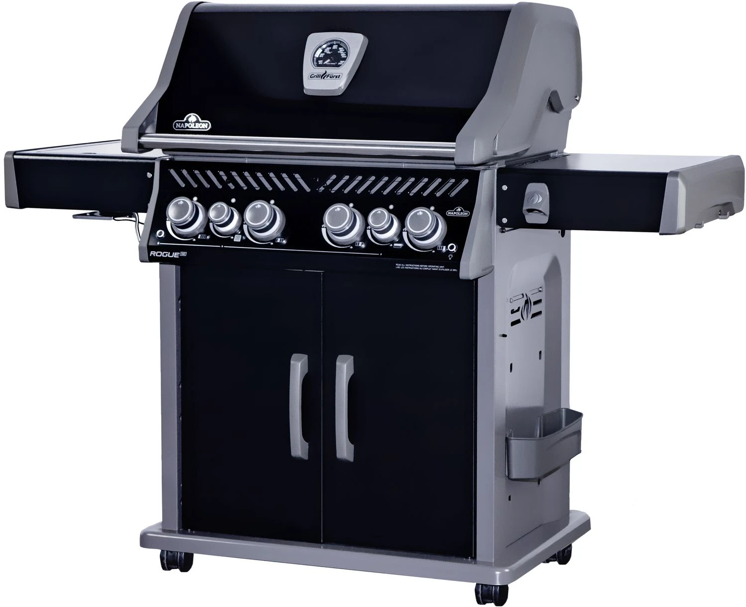 Napoleon Rogue SE 525 Gasgrill - All-black - Grillfürst Edition Inkl. Abdeckhaube - SMART Deal Inkl. Grillfürst Grill Control - Modell 2022 4 Napoleon Rogue SE 525 Gasgrill - All-black - Grillfürst Edition Inkl. Abdeckhaube - SMART Deal Inkl. Grillfürst Grill Control - Modell 2022 – Bild 4