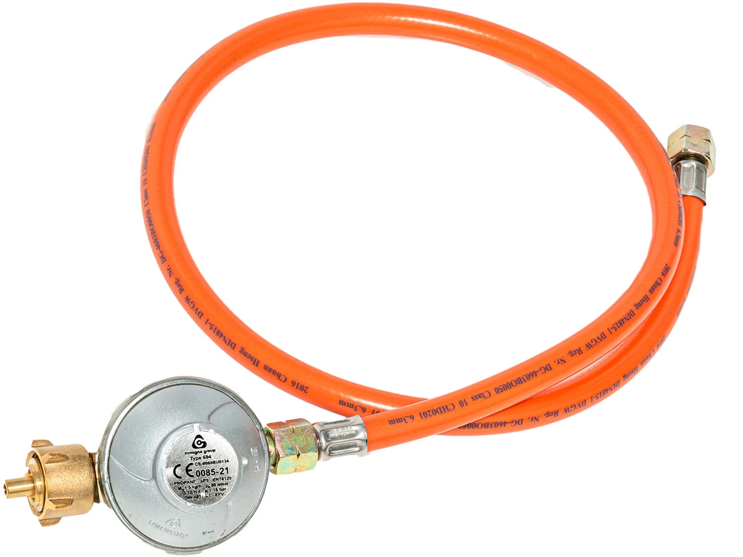 Rösle Ersatzteil: Druckregler 50 Mbar Mit Integrierter Schlauchbruchsicherung DE/AT, Inkl Schlauch Für Videro 1 Rösle Ersatzteil: Druckregler 50 Mbar Mit Integrierter Schlauchbruchsicherung DE/AT, Inkl Schlauch Für Videro