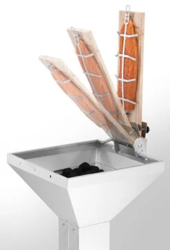 Thüros Fisch Grill Set Mit Flammlachs- Und Steckerlfischhalter 9 Thüros Fisch Grill Set Mit Flammlachs- Und Steckerlfischhalter -Napoleon Verkaufsgeschäft Thueros Flammlachsbrett Anwendung 1