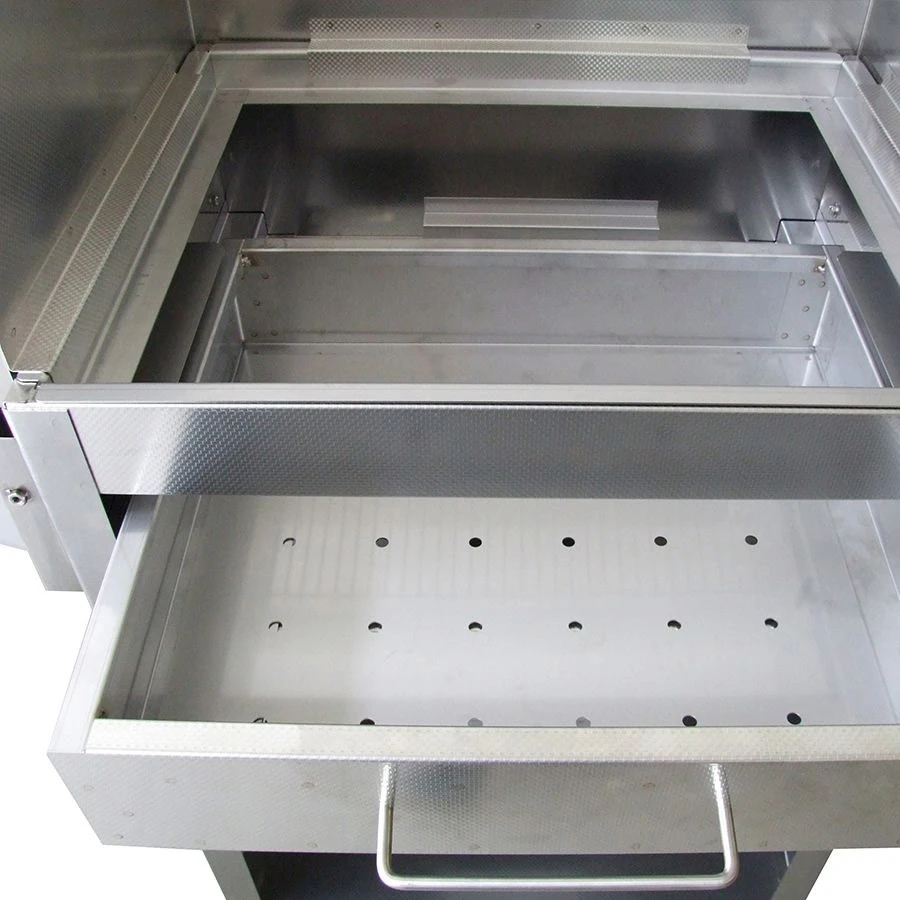 Thüros III Holzkohle Gewerbegrill (48x60 Cm Grillfläche) 1 Thüros III Holzkohle Gewerbegrill (48x60 Cm Grillfläche)