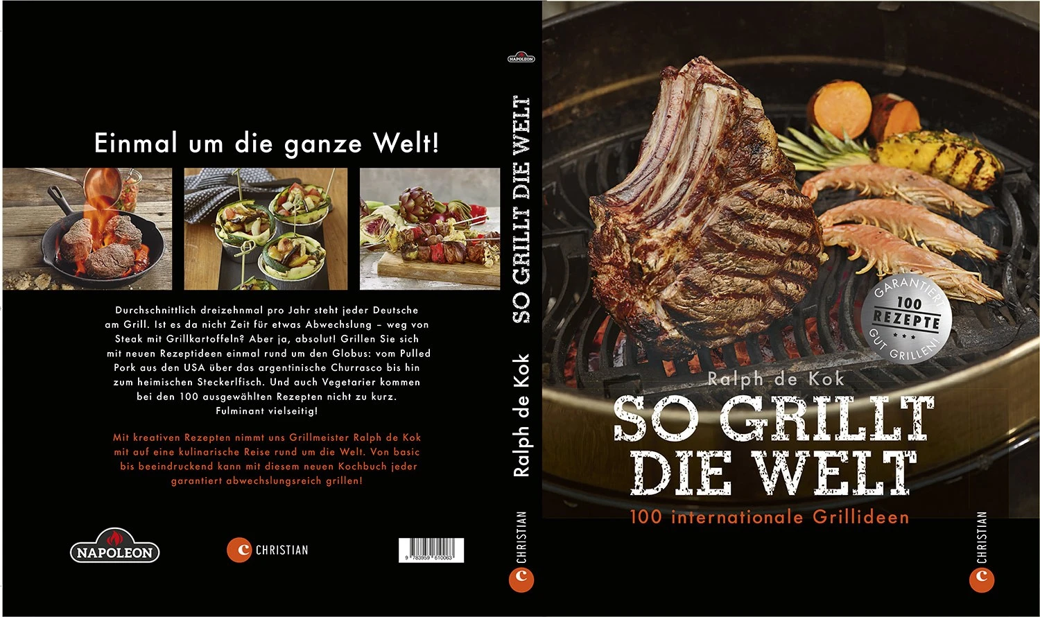 Napoleon Grillbuch "So Grillt Die Welt" 1 Napoleon Grillbuch "So Grillt Die Welt"