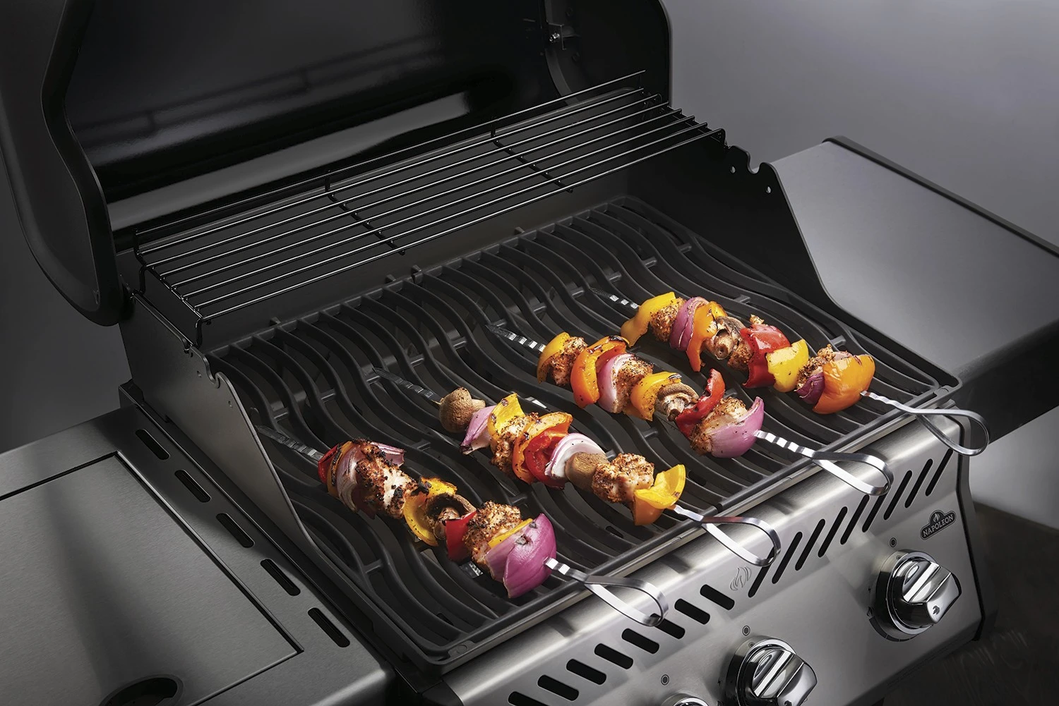 Napoleon Edelstahl Grillspieße 33,5 Cm - 8er Set 2 Napoleon Edelstahl Grillspieße 33,5 Cm - 8er Set – Bild 2