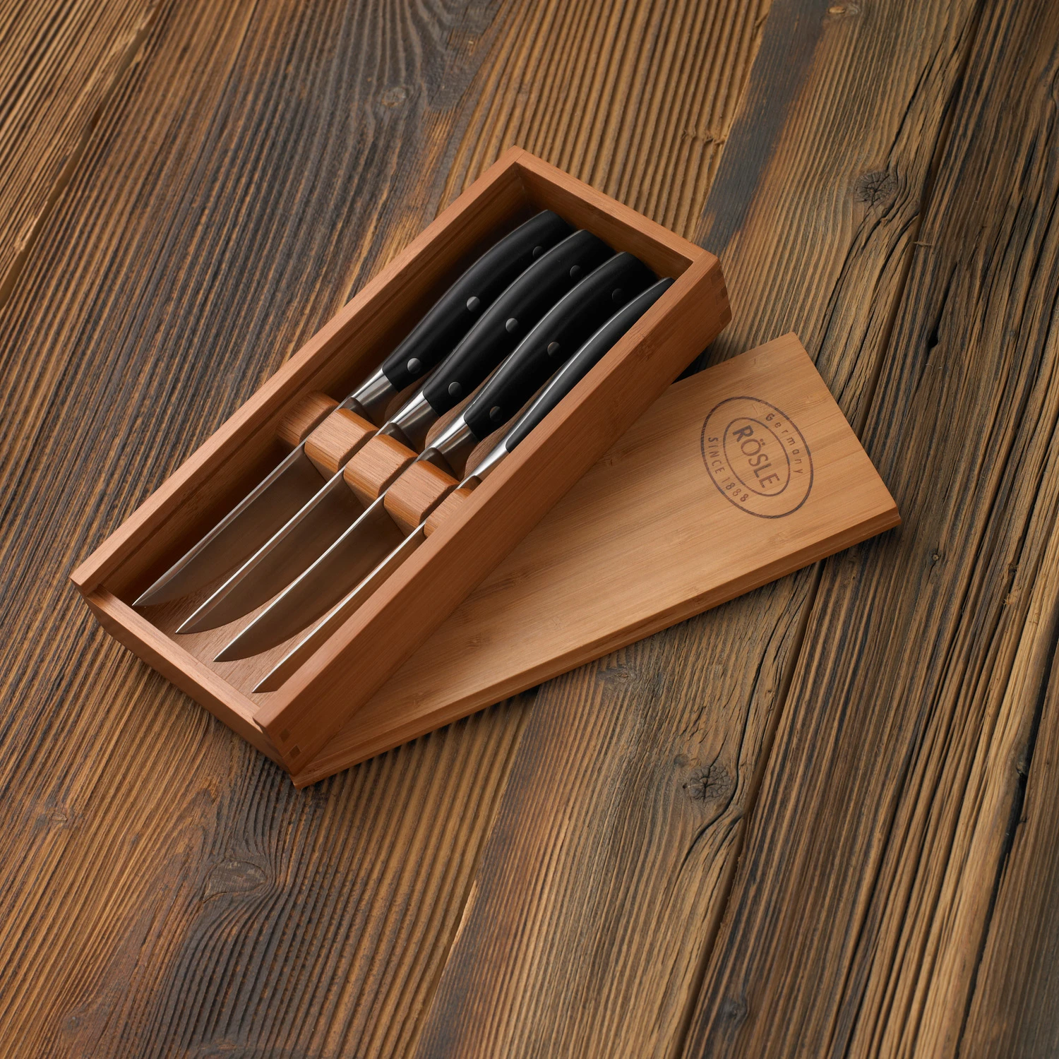 Rösle Steakmesser 4er Set 2 Rösle Steakmesser 4er Set – Bild 2